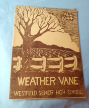 1944 Westfield NJ High School Weather Vane Literary Magazine Fall - $14.80