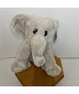 GRAY Applause Jazwares Elephant 10&quot; Plush New Condition NWT  2024 - $470.41 MXN