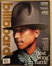 Billboard Magazine March 1, 2014 - Best Song Battle: Pharrell Williams Cover - £27.48 GBP