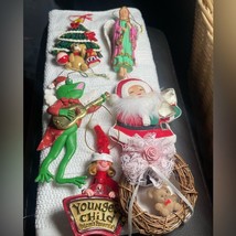 Lot of 6 Christmas ornaments - $9.00