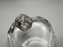 Antique 1893 Chicago Worlds Fair Sterling Silver Spoon Ring Size 8.5 Mon... - £55.52 GBP