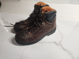 Timberland Pro Titan Work Boots Size 10.5 - 6&quot; Alloy Safety Toe  12.0 Wide - £78.33 GBP