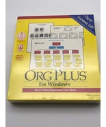 ORG PLUS  For Windows  Version 3.0. or later  NEW sealed Rare - $22.72