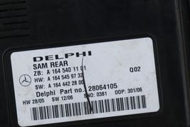 Mercedes Signal Acquisition Module SAM REAR A1645401101 Delphi 28064105 image 4