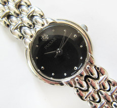 Nice Classic Ladie&#39;s Pulsar Diamond Chip Watch - £29.60 GBP