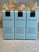 3 X Estee Lauder Micro Essence Skin Activating Treatment Lotion = .72oz ... - £6.92 GBP