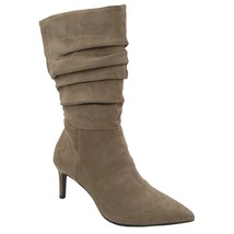 Alfani Women Pointed Toe Stiletto Slouch Boots Lissa Size US 10M Olive Green - £39.22 GBP