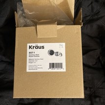 Kraus BST-1 Stainless Steel Sink Drain w/ Basket Strainer and Lid New in Box - £8.17 GBP