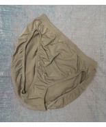 VTG Victoria&#39;s Secret Seamless Hi-Leg Brief Panty Beige size Medium NWOT - $40.00