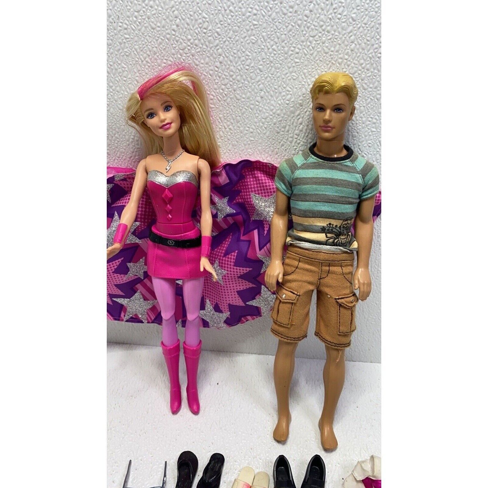 Vintage 1968 Mattel Barbie Ken & Barbie Power Princess Doll - £21.70 GBP
