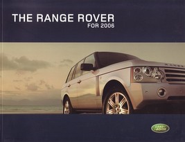 2006 Land Rover RANGE ROVER brochure catalog US 06 HSE Supercharged - $12.50