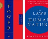Robert Greene 2 Libri Set: 48 Laws Of Power &amp; Leggi Di Umano Natura (Ing... - £19.73 GBP