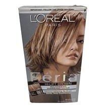 LOreal Paris Feria Hair Color B61 Downtown Brown Hi-Lift Cool Brown Shim... - £14.22 GBP