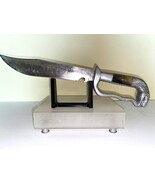 1940's Vintage Mexican Snake Eating It's Guard Hunting Bowie Knife - $185.00