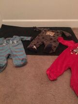 Baby Newborn Baby Boys 3-Piece Mixed Clothing Lot Sleepers Size 0/3 Months - €41,06 EUR