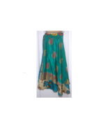 Indian Sari Wrap Skirt S307 - £23.85 GBP