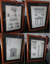 Julie LE Roy Architecture, 4 Lithograph, Professionally Framed  Julie L... - $441.97