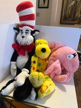 Kohls Cares For Kids Dr Seuss  Plush Lot Of 3 Characters - £11.18 GBP