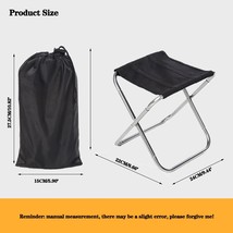 Folding Small Stool Bench Stool Portable Outdoor Mare Ultra Light Subway... - $34.99