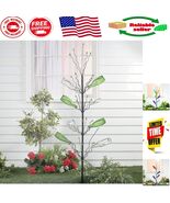Customizable 45” Metal Bottle Tree - Perfect for Seasonal Outdoor Decor - €48,06 EUR