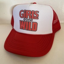 Vintage Girls Gone Wild Hat Video Movie Trucker Hat snapback Summer Red Cap - £11.11 GBP