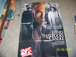 vintage 90&#39;s movie poster {the hand that rocks the cradel} - £7.91 GBP