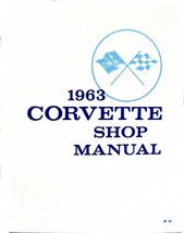 1963 Corvette Manual Service Shop - £40.11 GBP