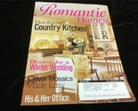 Romantic Homes Magazine January 2005 Nantucket Country Kitchen, Winter W... - $12.00