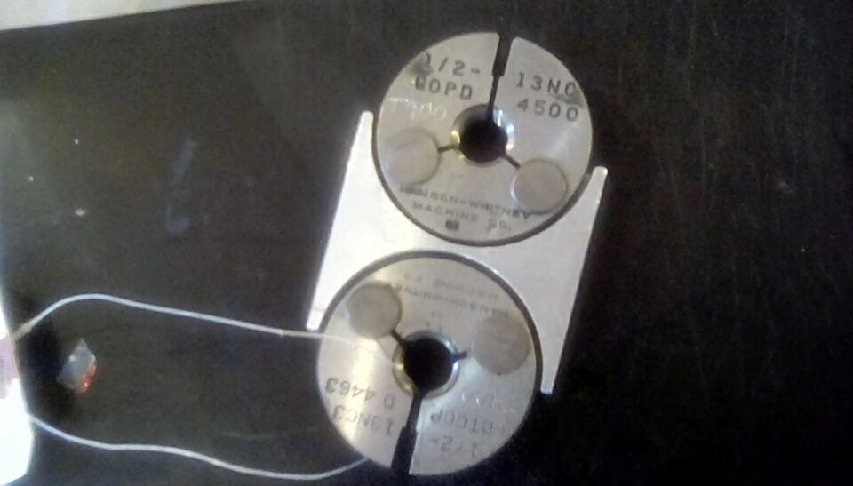Han Whitney Thread Ring Gages Gage  1/2 - 13NC3 - Go .4500 No Go .4463  ... - $53.19