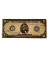 Series of 1914 Federal Reserve Note in Fine Condition FR# 851-B - €93,13 EUR