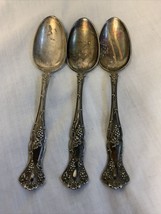 3 Vintage 1847 Rogers Bros A1 Spoon Grape Pattern 6” - £7.43 GBP