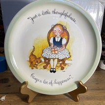 Holly Hobbie  Plate “just A Little Thoughtfulness brings a lot Happiness” - £9.25 GBP