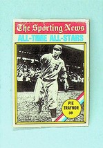 1976 Topps Pie Traynor Sporting News All-Time All-Stars Baseball Card #343 - $3.49