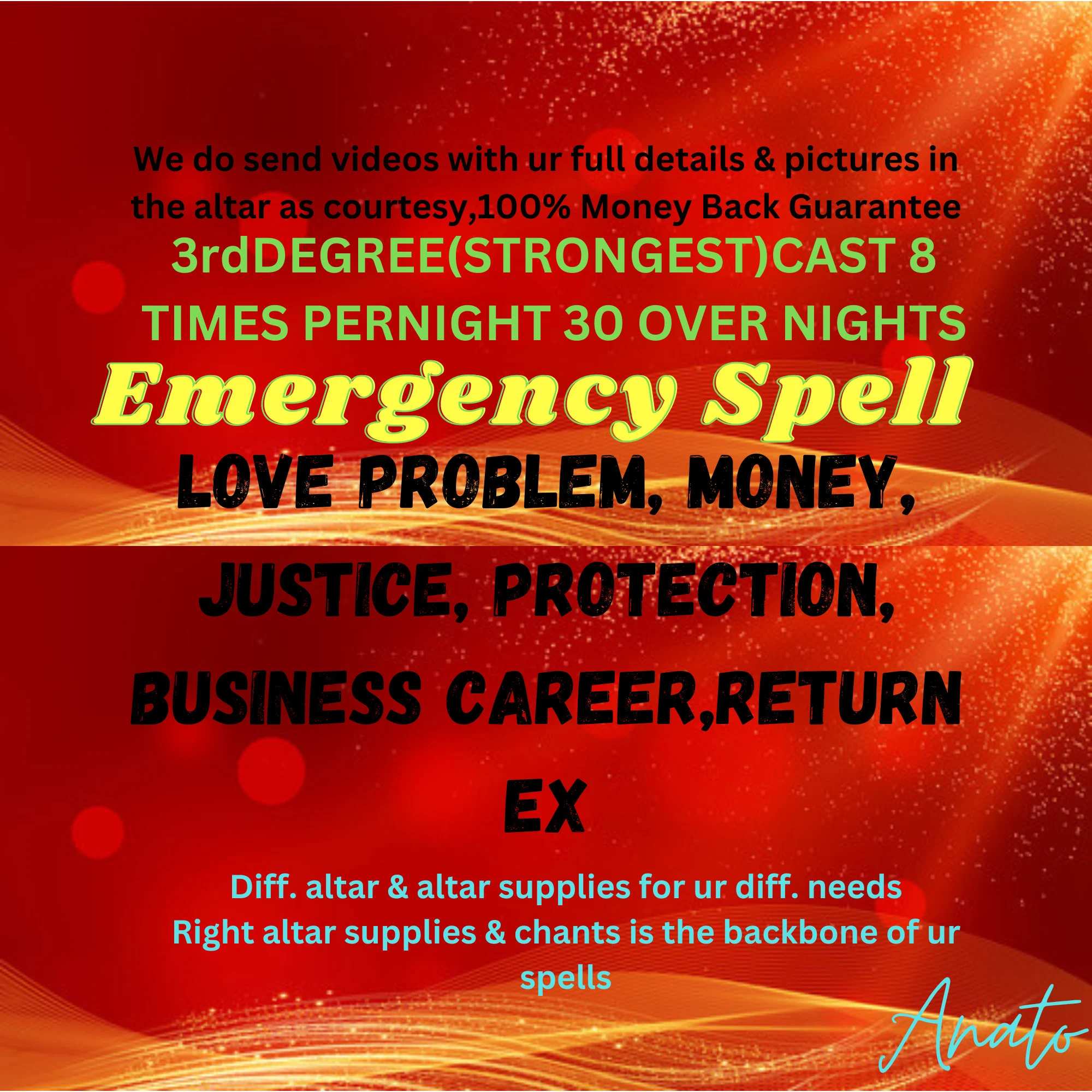 Emergency Spell, Luck, Psychic Reading, White Magic, To get help Fast Tarot - £492.94 GBP