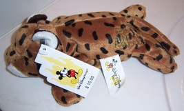 Disney Animal Kingdom Tiger Mini B EAN Bag Plush 9.5&quot; Vintage New Rare - £38.79 GBP