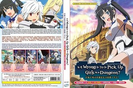 Anime Dvd~English Dubbed~Is It Wrong To Try To Pick Up Girls Season 1-4(1-48End) - £29.75 GBP