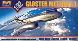 &quot;Gloster Meteor F.4&quot; 1/32 HK Models Japan - £72.49 GBP