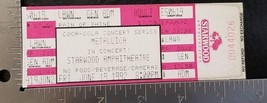 Metallica - Vintage June 19, 1992 Antioch, Tenn. Mint Whole Concert Ticket - £23.98 GBP