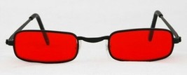 SteamPunk Cosplay Vampire Style Red Eye Glasses NEW UNUSED - £9.35 GBP
