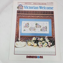 Vintage 1992 Victorian Welcome by Betty Whitaker Counted Cross Stitch Le... - £12.62 GBP