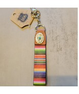 Western Southwestern Serape Strap Keychain Bag Charm - $254.24 MXN