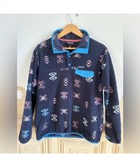 Patagonia Women M Synchilla Snap T Fleece Pullover Space Spirits Aztec N... - $67.62