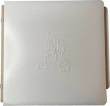 Creative Memories 12x12 Baby Album Coverset White Booties CM-12B Scrapbook - £23.12 GBP