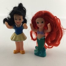 Disney My First Princess Little Mermaid Snow White Figures Vintage 2002 Mattel - $18.76