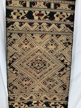 Thai Silk Shawl/Scarf Embroidery - £199.11 GBP