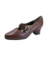 PEERAGE Xia Women&#39;s Wide Width Mary Jane Leather Pumps - $44.95