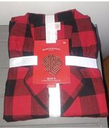 Wondershop Men&#39;s Red Buffalo Plaid 2pc Pajama Set Holiday Red Christmas ... - $25.00