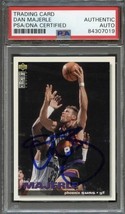 1995-96 Upper Deck Collector&#39;s Choice #153 Dan Majerle Signed Card AUTO PSA Slab - £46.98 GBP