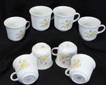 Corelle Spring Meadow Cups Lot of 8 - $21.55