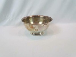VTG Paul Revere Reproduction Silver Plated 9&quot; Wide 5.25&quot; Tall Footed - £24.62 GBP